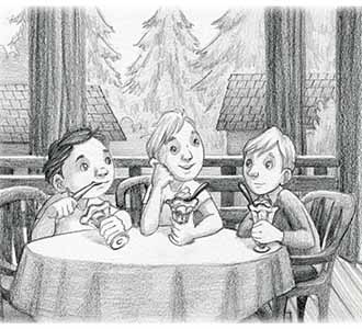 Concept Drawings of The Dragons